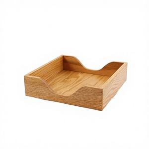 Classic Stylish Wooden Napkin <b>Holder</b> <b>Tissue</b> <b>Boxes</b> High Quality Waterproof Eco-Friendly Portable B.S. INTERNATIONAL BS-0259 - Product Image 3