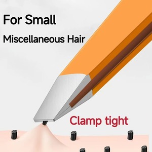 Pinzas Metálicas para Cejas en Oro Rosa, Pinzas de Acero Inoxidable para Depilación Facial, Herramienta de Maquillaje, Pinzas para Soldadura Electrónica - Product Image 6