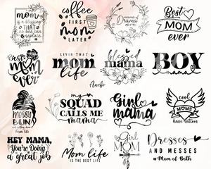 Custom Factory Delarchi DT33 Boho Digital Standard Stamp Relieve Cute Decal Impermeable Plástico Decoraciones de pared - Product Image 2