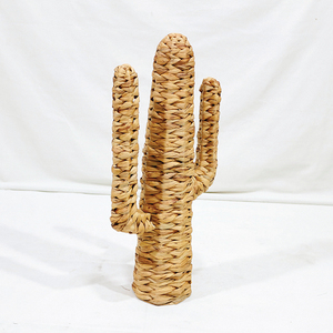 Escultura de pared de hierba marina Artex Dong Thap - Decoración minimalista irregular tejida a mano - Product Image 4