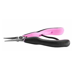 <b>Round</b> <b>Nose</b> <b>Pliers</b> Stainless Steel Dual Component Handle Jewelry Making Tool 5 Inch Zetomed Pro - Product Image 5