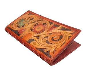 Handcrafted Leather <b>Wallet</b> for Women <b>RFID</b> <b>Blocking</b> Long Clutch Purse Zip Around Closure Multi Card Holder Premium Craftsmanship - Product Image 1