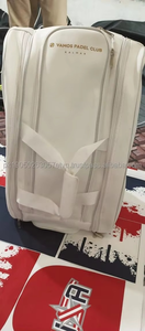2025 Custom Premium Quality 600D PU Leather Padel Racket Bag 50-70L Pickleball Paddle <b>Backpack</b> External Frame Most Sold Custom S - Product Image 2