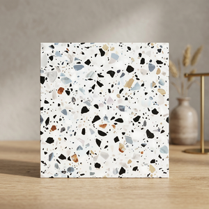 Serie digital Matte Terrazzo Pink 3D Tile 300x300mm Hecho a mano Marroquí Interior Exterior Diseño - Product Image 3