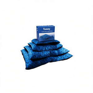 Juego de Cama para Mascotas Yommy, 4 Piezas, Azul Rey, Terciopelo Repujado, Tapete para Perro, Tallas S, M, L, XL - Product Image 2