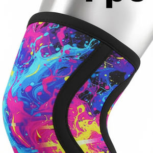 Rodilleras de compresión de alta resistencia para levantamiento de pesas, entrenamiento y fitness - Product Image 3