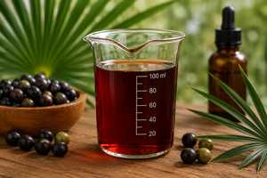Huile de Serenoa Repens en gros pour les industries cosmétiques, les soins capillaires et la santé – 100 % pure, naturelle, pressée à froid - Product Image 2