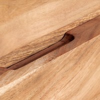 Table de chevet en bois d'acacia Vandana Nova Nimbus