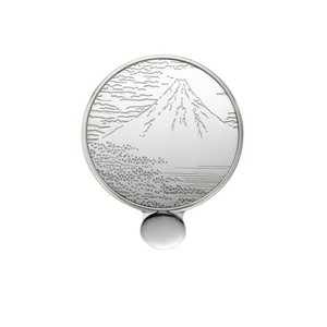 Espejo portátil de mano de oro y plata de calidad japonesa para hombres, mujeres, niños, espejo de mano de METAL KATAGAMI - Product Image 3