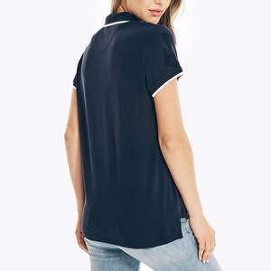 T-shirt de golf pour femme MANYLIYA, tricoté, respirant, anti-transpiration, coupe ajustée, séchage rapide, sport, décontracté - Product Image 4