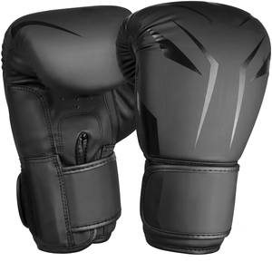Ilink Wholesale Price Waterproof <b>Plastic</b> PU Leather Customizable Outdoor Boxing <b>Gloves</b> 12 oz for Adults - Product Image 3