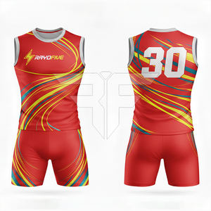 Uniforme Deportivo de Alta Calidad, Ligero, Transpirable, Antibacterial, 100% Poliéster, para Atletismo, con Logotipo Personalizado, de Secado Rápido - Product Image 3