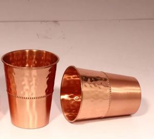 Verres en cuivre pour hôtels, restaurants et traiteurs, gobelets métalliques pour eau, jus, cocktails, durables, réutilisables, en gros. - Product Image 4