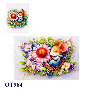 Ngủ Chuột Mùa Xuân Vườn 3D Thẻ Pop Handmade Giấy Thủ Công Động Vật Việt Nam Thực hiện Tùy Chỉnh Thiết Kế Thiệp Chúc Mừng Quà Tặng - Product Image 4