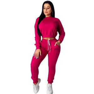 Conjunto de Sudadera con Cremallera y Pantalones Deportivos al por Mayor, con Franja Lateral Personalizada, Conjunto de 2 Piezas, Ropa Deportiva de Invierno para Mujer - Product Image 4