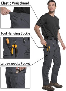 Pantalons de travail renforcés de qualité export, fabricant professionnel de vêtements de travail pour la construction - Product Image 4