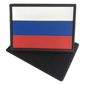 Parche de silicona 3D con bandera, rectangular, con gancho y bucle, insignia de PVC suave personalizada, listo para enviar, parches de goma suave al por mayor, etiqueta de PVC - Product Image 6