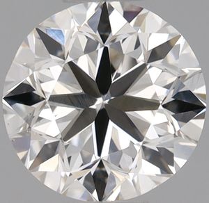 Diamante Cultivado en Laboratorio de 1.00 Quilates, Corte Redondo, Color D, Claridad VVS1, Certificado IGI, Corte Corazón y Flecha - Product Image 1