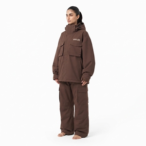 Conjunto de traje de esquí y snowboard para mujer, cálido, impermeable, a prueba de viento, holgado, ropa deportiva de invierno para exteriores - Product Image 2