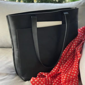 Sacs à main de grande taille de marque célèbre pour femmes, sacs fourre-tout de luxe en cuir de vache véritable ciré à l'huile, sacs personnalisés pour femmes LTB-0289 - Product Image 1