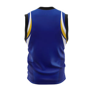 Camisetas de Baloncesto Personalizadas de Alta Calidad al por Mayor, Impresión Digital, Transpirables, sin Mangas, para Equipos - Product Image 3