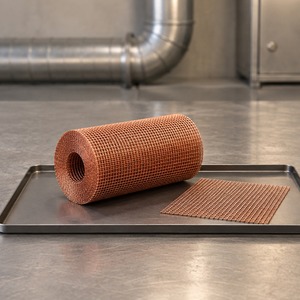 [APEC] Copper Metal <b>Mesh</b> for decorative copper metalwork panels and craft fabrication supply for Enclosure Fabricators - Product Image 2