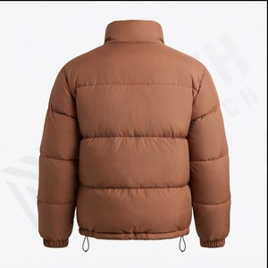 Vente en gros de veste polaire d'hiver à col montant personnalisée pour homme veste vierge veste de haute qualité de style tendance pour homme mode masculine - Product Image 3