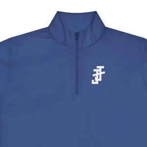 เสื้อสปอร์ตแขนยาวคอเต่าแบบซิป ¼  สำหรับทุกเพศ  ปักลายได้ตามต้องการ น้ำหนักเบา เหมาะสำหรับการฝึกซ้อมกีฬากลางแจ้ง - Product Image 2
