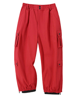 Pantalon de ski ample personnalisé, respirant et imperméable, pour homme et femme, idéal pour l'hiver en extérieur