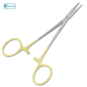 Portaagujas Olsen Hegar TC, Pinzas Manuales de Acero para Hemostasia con Certificación CE - Product Image 1