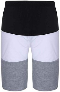 Ensemble de survêtement pour homme en 2 pièces, t-shirt à manches courtes avec imprimé graphique, short uni, ensemble décontracté d'été, couleur blanche - Product Image 4