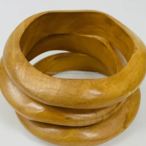 Brazaletes de madera Aurora Crest Acabado pulido suave con detalles refinados para fiestas diarias y ocasiones formales - Product Image 4