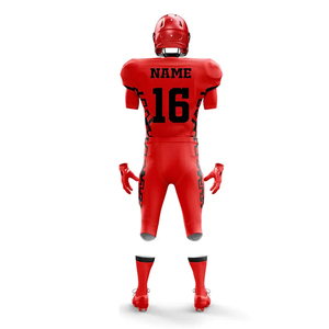 <b>Hot</b> Sale Custom Printed Sublimation American Football Jerseys Breathable Quick Dry 2025 Wholesale New Design Uniform OEM - Product Image 3