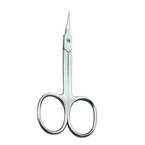 Ciseaux à cuticules 3,5 pouces à pointe droite en acier inoxydable, ciseaux à ongles professionnels, outil de manucure et pédicure - Product Image 2