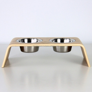 Cuenco para mascotas de acero inoxidable de la mejor calidad de lujo con soporte, cuencos de alimentación para perros de Metal ecológicos para comida y agua - Product Image 3