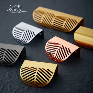 Poignée de meuble en laiton plaqué argent de designer pour tiroirs et portes de cuisine et salle de bain, vente en gros, produit phare - Product Image 5