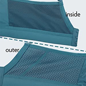 Women Sports Bra High Impact <b>Padded</b> Support Gym Workout Yoga <b>Running</b> Fitness Comfortable Athletic Wear Top - Product Image 3