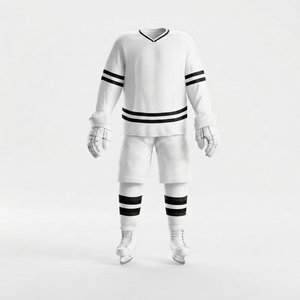 Uniforme de Hockey sobre Hielo Personalizado, Conjunto Deportivo Ligero de Alto Rendimiento, Jersey y Pantalones Diseñados para Velocidad, Comodidad y Movilidad - Product Image 1