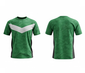 OEM Full Sublimation T-Shirt | Custom Printed <b>Athletic</b> Apparel for Men Women Adults | Lightweight Quick Dry Breathable Short - Product Image 2