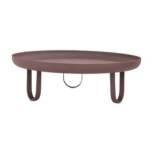 Meilleures ventes Plateau de service luxueux en chocolat de forme ronde pour la décoration intérieure et plateau de décoration de table à des prix compétitifs - Product Image 1