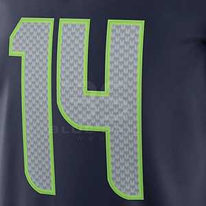 Maillot de football américain 100% polyester, nom et numéros d'équipe personnalisés, anti-UV, respirant - Product Image 6