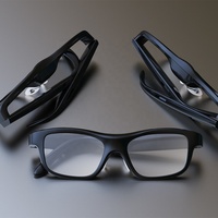 Nouvelles Lunettes Intelligentes 2024 à Réalité Augmentée 3D pour Scénarios Metaverse, Aide Auditive, Pliables, de Poche, Micro-LED, GPS 98%