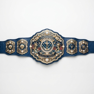 Personalized Championship <b>Belt</b> Custom Sports Award Trophy <b>Belt</b> Engraved Metal Plate Leather Strap Competition Premium Quality - Product Image 3