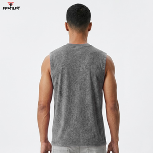 Gym Clothing Sleeveless Muscle Shirt Stringer Tank Top Fitness Basketball <b>Running</b> <b>Singlet</b> Quick Dry Breathable - Product Image 2