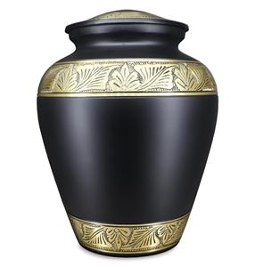 Urna Funeraria de Metal Rosa Grabada Clásica Gatta para Cenizas de Adultos, Estilo Americano/Europeo - Product Image 3