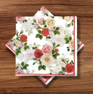 Serviettes de table jetables de haute qualité en pâte de bois vierge douce, 3 plis, absorbantes, 8 plis, pour anniversaire, Pâques, Halloween, Noël - Product Image 3