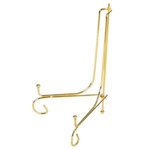 Support en métal classique pour l'exposition de plaques décoratives, d'œuvres d'art et de vaisselle dans le salon et le bureau - Product Image 1