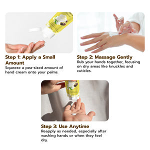 Marque privée Crème pour les mains anti-âge Acide hyaluronique Niacinamide Aloe Vera-Hydratant Blanchissant Éclaircissant Jeunes Mains - Product Image 6