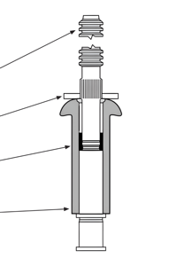เครื่องมือย้ำรีเวทแบบลมน้ำหนักเบา Alva Engineers Cherry MS Straight Pulling Heads - Product Image 1