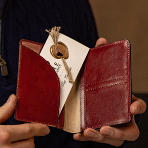 Promotional Genuine Leather Eco-Friendly Plain Fashion Passport Holder Travel <b>Wallet</b> Custom Logo <b>RFID</b> <b>Blocking</b> Cover Case Pack - Product Image 5